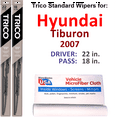 thumbnail image 1 of 2007 Hyundai Tiburon Wiper Blades (Set of 2), 1 of 3