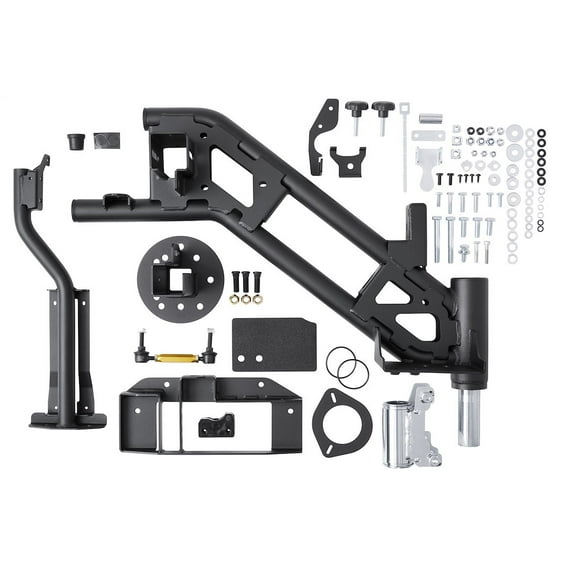 2007 JEEP WRANGLER (JK) ARB 4x4 Accessories Spare Tire Carrier in Black Powder Coat