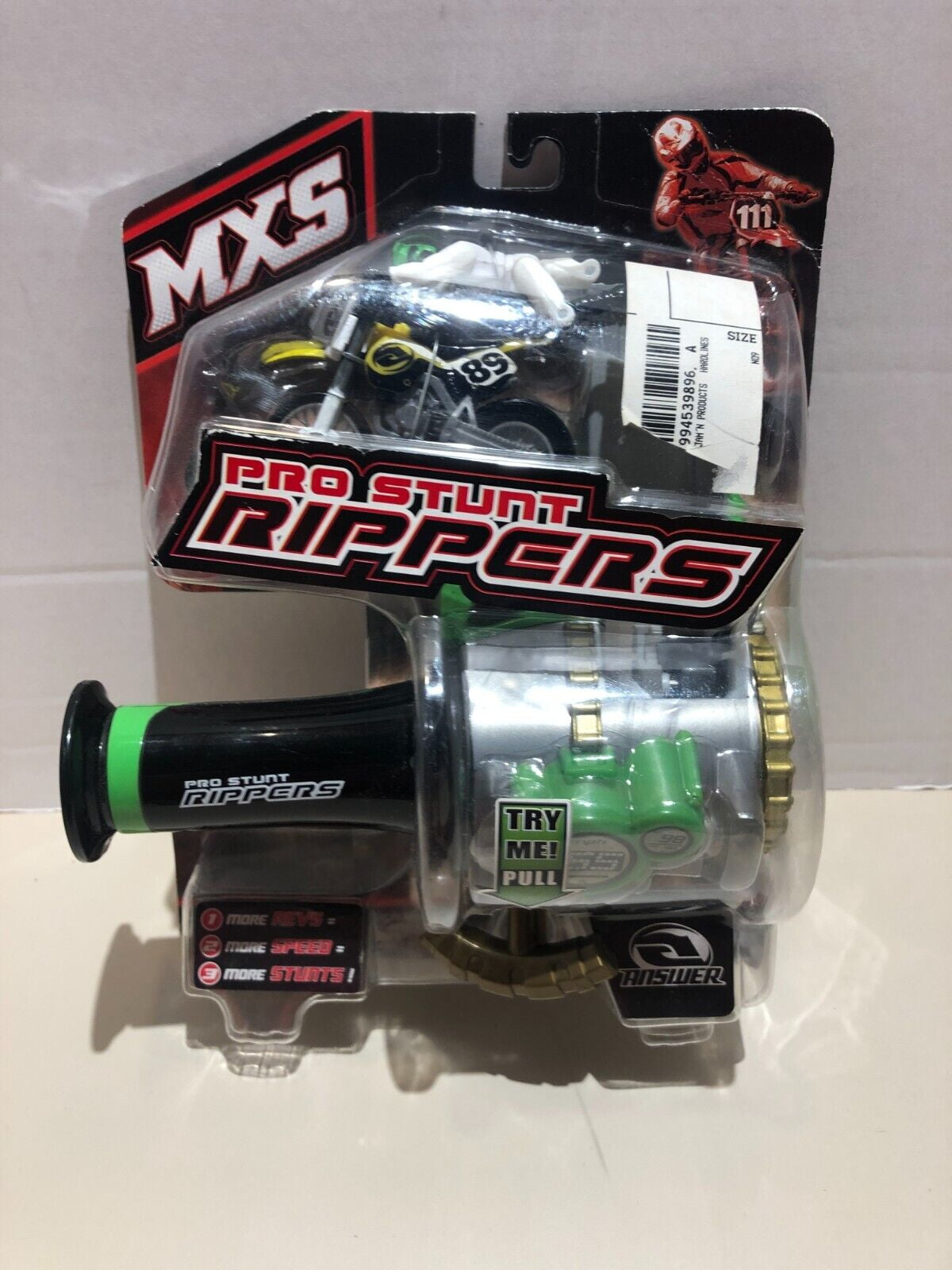 2007 Jakks Pacific MXS Pro Stunt Rippers Racing Launcher NEW