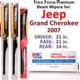 thumbnail image 1 of 2007 Jeep Grand Cherokee Performance Beam Wipers (Set of 3) w/Rear Wiper, 1 of 3