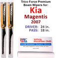 thumbnail image 1 of 2007 Kia Magentis Performance Beam Wipers (Set of 2), 1 of 3