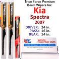 thumbnail image 1 of 2007 Kia Spectra Performance Beam Wipers (Set of 3) w/Rear Wiper, 1 of 3
