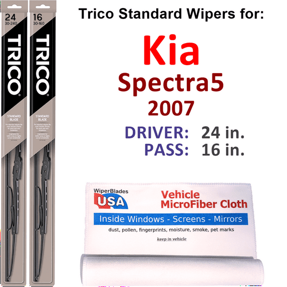 2007 Kia Spectra5 Wiper Blades (Set of 2)