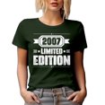 thumbnail image 1 of 2007 Limited Edition - Birth Year or Birthday, Military Green T-Shirt, Medium, 1 of 5