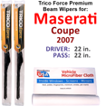 thumbnail image 1 of 2007 Maserati Coupe Performance Beam Wipers (Set of 2), 1 of 3