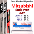 thumbnail image 1 of 2007 Mitsubishi Endeavor Wiper Blades (Set of 3) w/Rear Wiper, 1 of 3