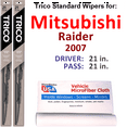 thumbnail image 1 of 2007 Mitsubishi Raider Wiper Blades (Set of 2), 1 of 3