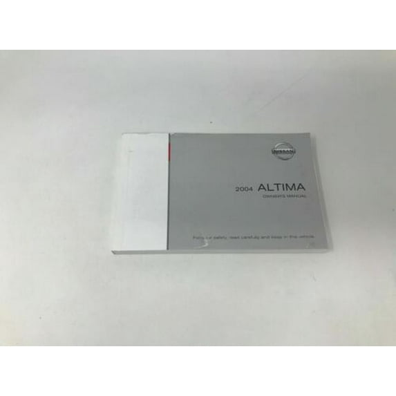2007 Nissan Altima Owners Manual Handbook OEM J02B38011