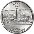 thumbnail image 1 of 2007-P Utah State Quarter BU, 1 of 2