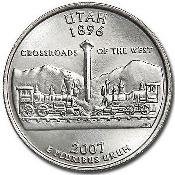 2007-P Utah State Quarter BU