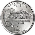 thumbnail image 1 of 2007-P Washington State Quarter BU, 1 of 2
