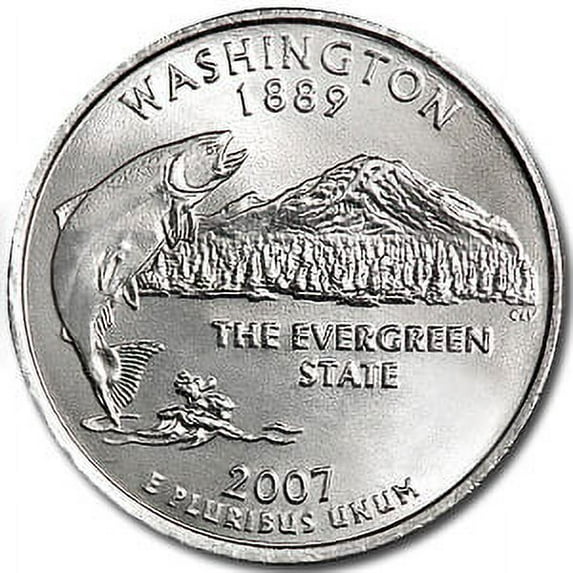 2007-P Washington State Quarter BU
