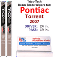 thumbnail image 1 of 2007 Pontiac Torrent Beam Blade Wipers (Set of 2), 1 of 3