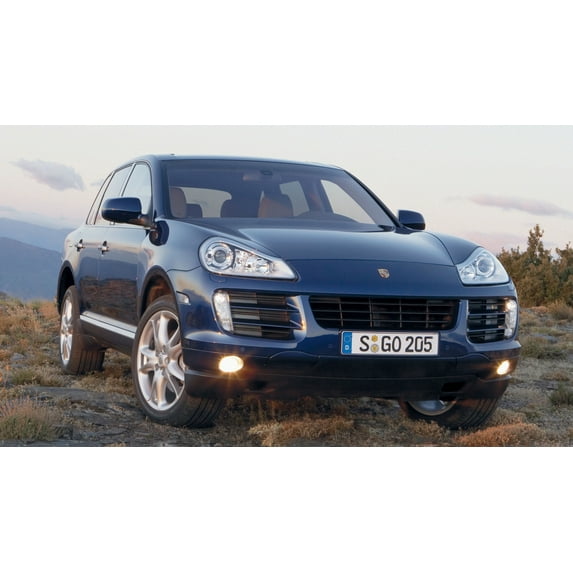 2007 Porsche Cayenne S - 20x30 Inch Glossy Laminated Poster - Stunning Detail and Bold Colors