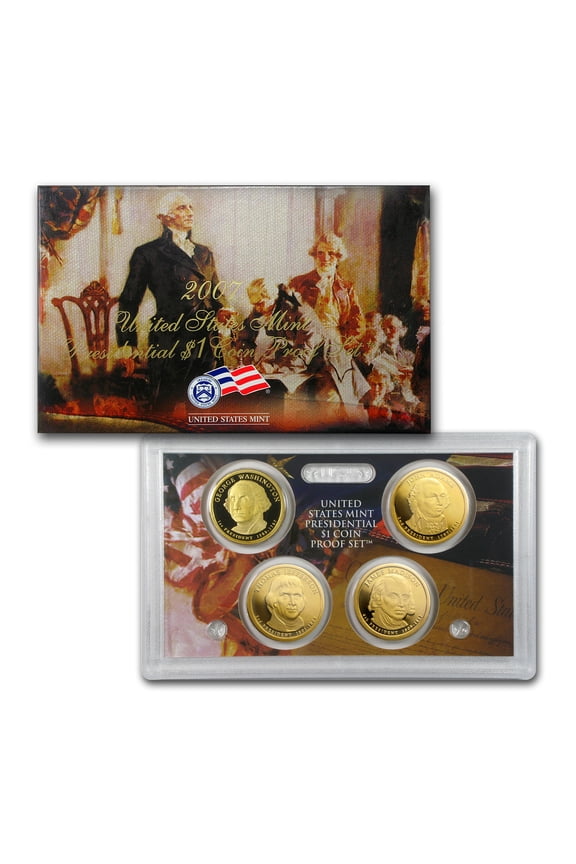 2007-S Presidential Dollar Proof Set