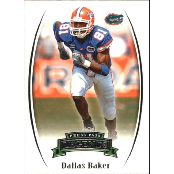 2007 Press Pass Legends #13 Dallas Baker NFL Football Trading Card
