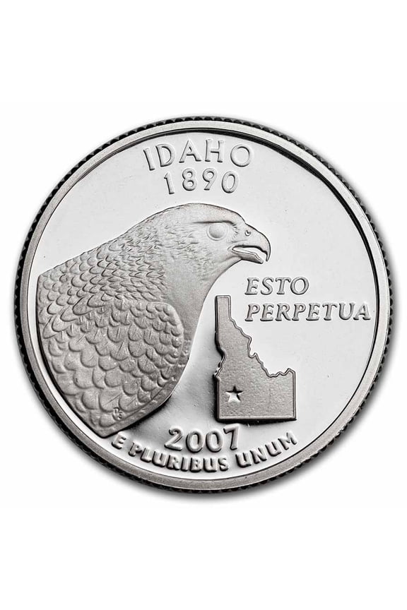 2007-S Idaho State Quarter Gem Proof (Silver)