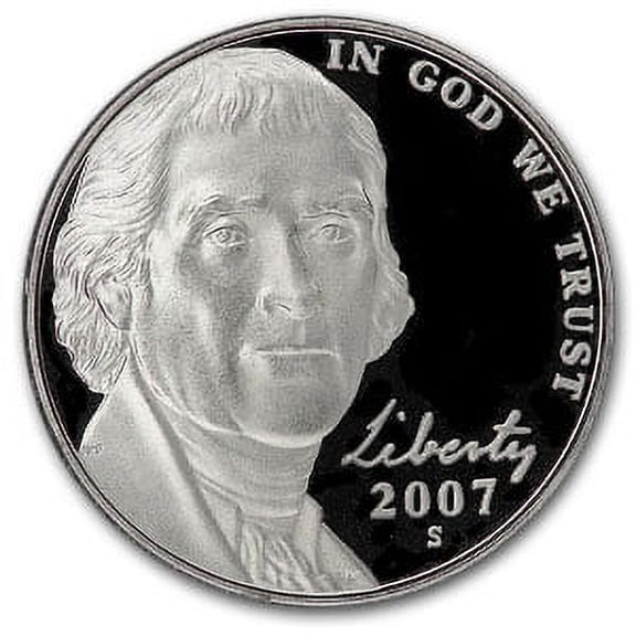 2007-S Jefferson Nickel Gem Proof