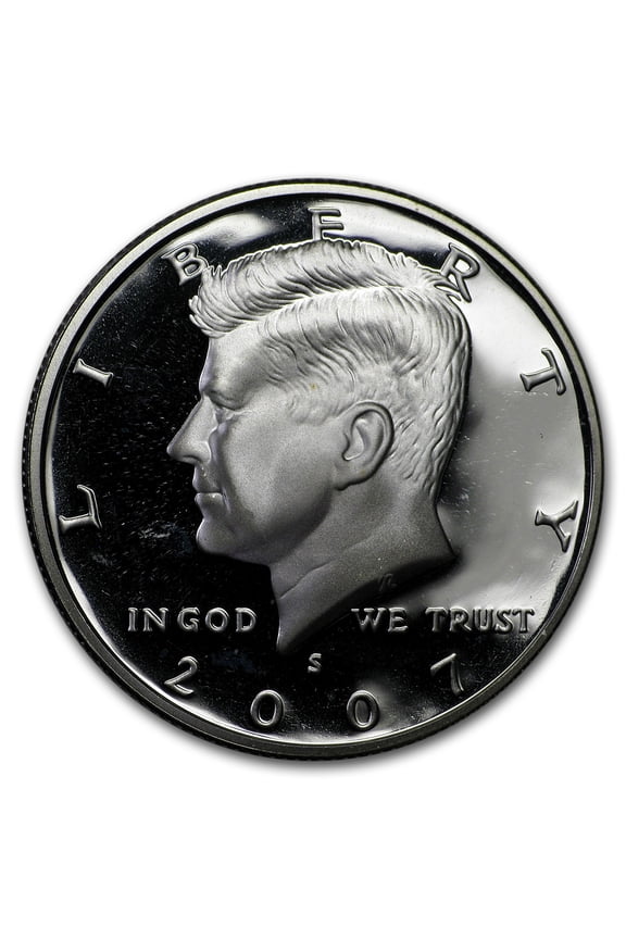 2007-S Silver Kennedy Half Dollar Gem Proof