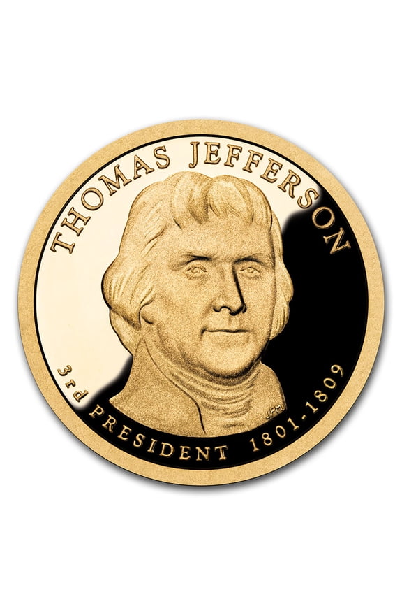 2007-S Thomas Jefferson Presidential Dollar Proof