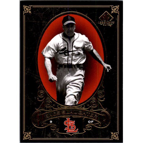 2007 SP Legendary Cuts #95 Enos Slaughter MLB Baseball Trading Card