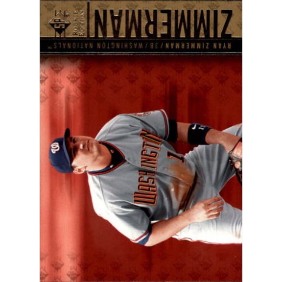 2007 SP Rookie Edition #50 Ryan Zimmerman MLB Baseball Trading Card