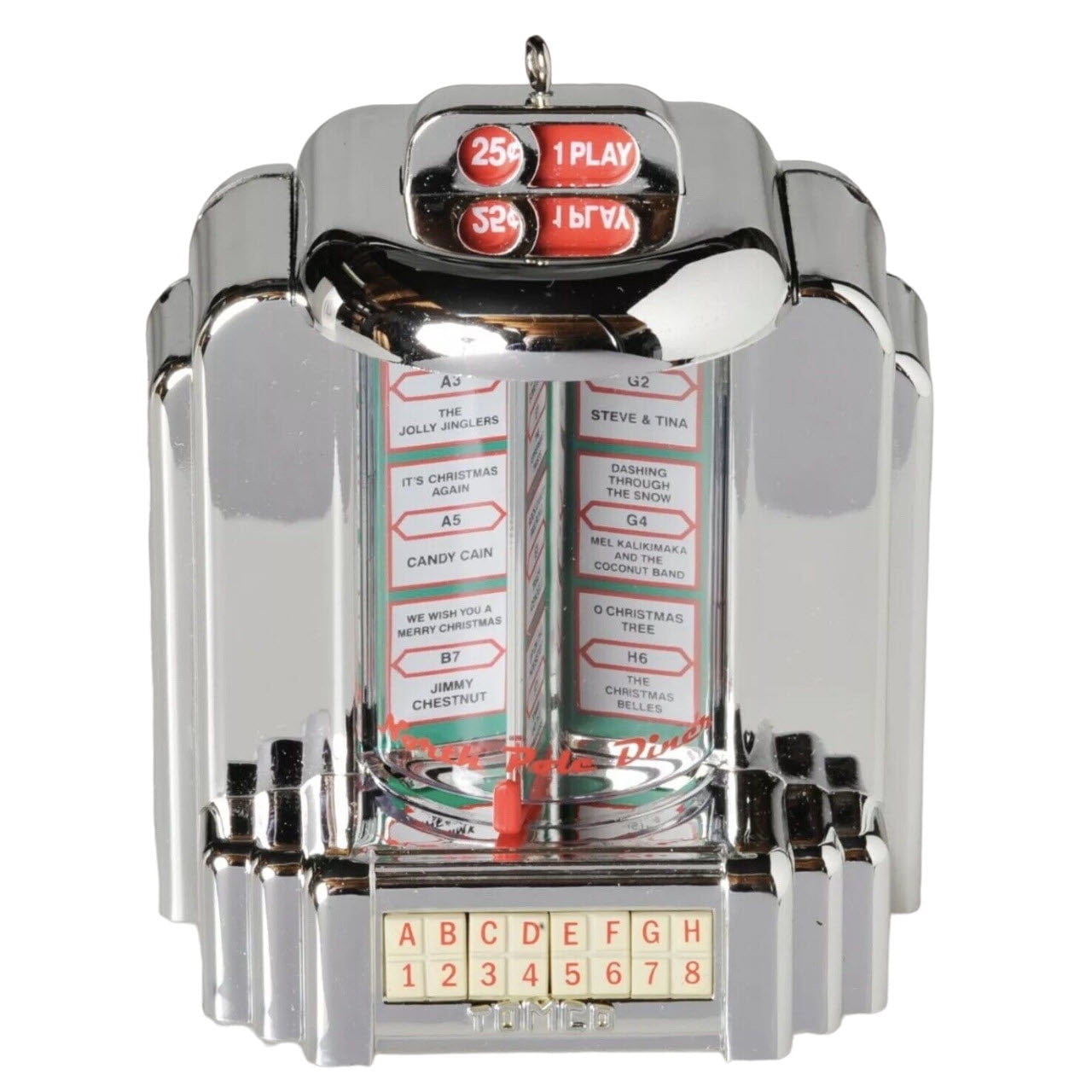 2007 Santa's Jukebox (Jukebox) Hallmark Keepsake Christmas Tree