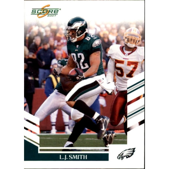 2007 Score #21 L.J. Smith NFL Football Trading Card