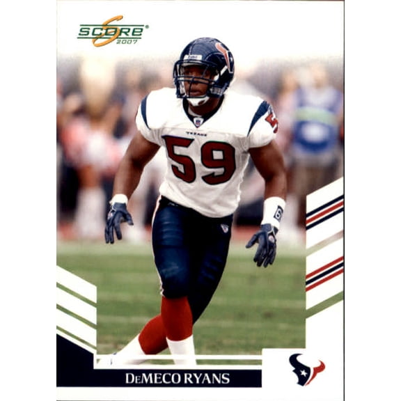2007 Score #217 DeMeco Ryans NFL Football Trading Card