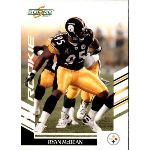 2007 Score #314 Ryan McBean RC NFL Football Trading Card