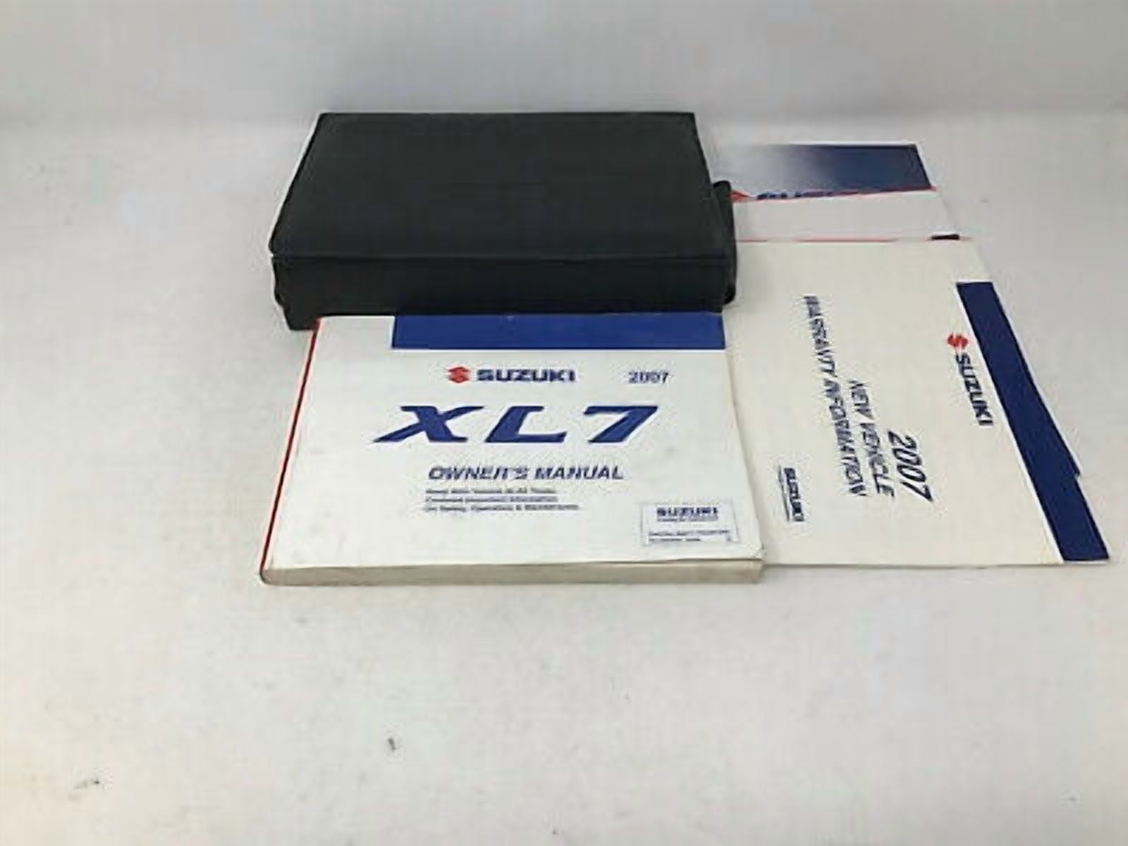 2007 Suzuki Vitara Owners Manual Handbook Set with Case OEM G04B06010