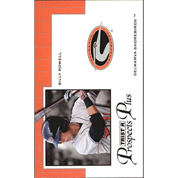 2007 TRISTAR Prospects Plus Protential #BR Billy Rowell MLB Baseball Trading Card