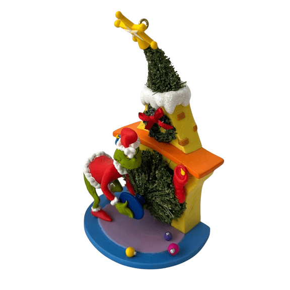 2007 The Grinch Hes a Mean One Hallmark Keepsake Christmas Tree Ornaments QXI7217