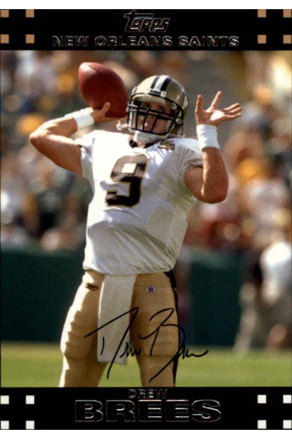 2007 Topps #29 Drew Brees NFL Football Trading Card