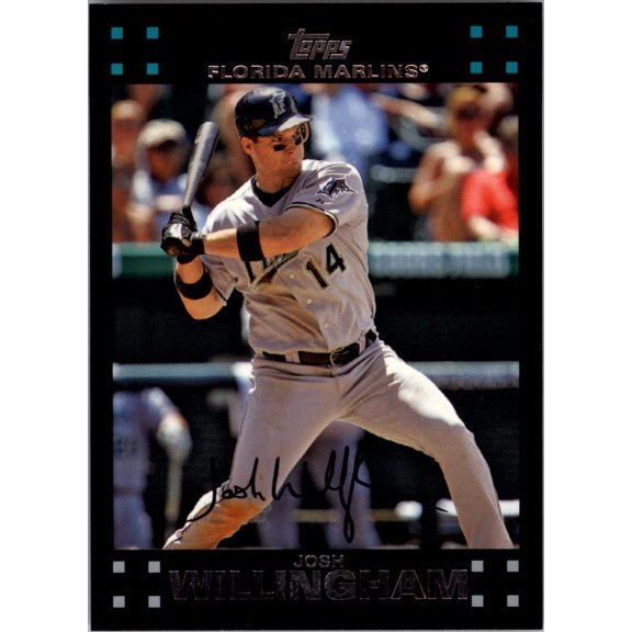 2007 Topps #405 Josh Willingham MLB Baseball Trading Card