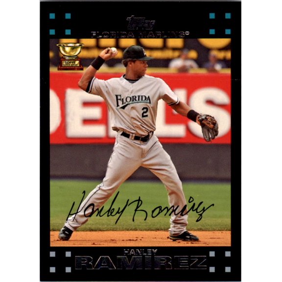 2007 Topps #467 Hanley Ramirez MLB Baseball Trading Card
