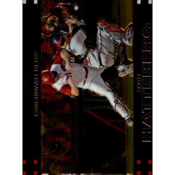 2007 Topps Chrome #98 Scott Hatteberg MLB Baseball Trading Card