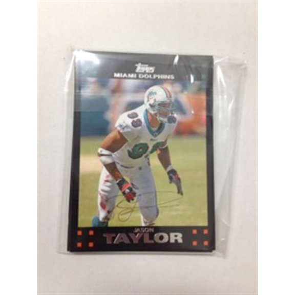 2007 Topps FB Miami Dolphins Team Set w RC