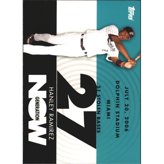 2007 Topps Generation Now #GN325 Hanley Ramirez MLB Baseball Trading Card