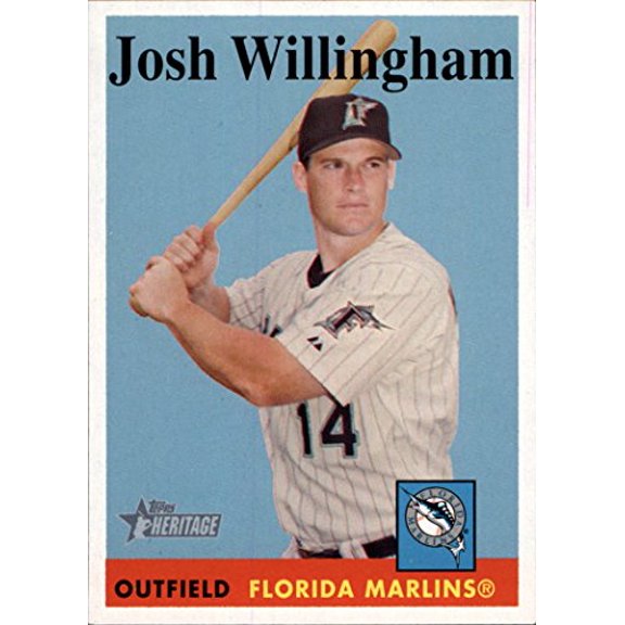 2007 Topps Heritage #322 Josh Willingham MLB Baseball Trading Card