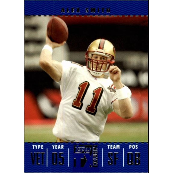2007 Topps TX Exclusive #16 Alex Smith QB NFL Football Trading Card