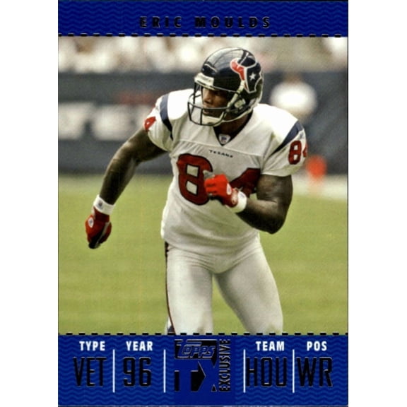 2007 Topps TX Exclusive #66 Eric Moulds NFL Football Trading Card