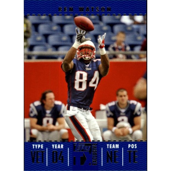 2007 Topps TX Exclusive #97 Ben Watson NFL Football Trading Card