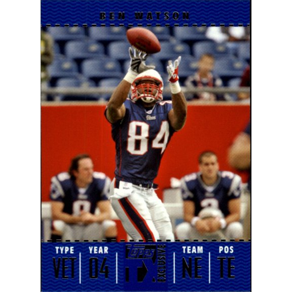 2007 Topps TX Exclusive #97 Ben Watson NFL Football Trading Card