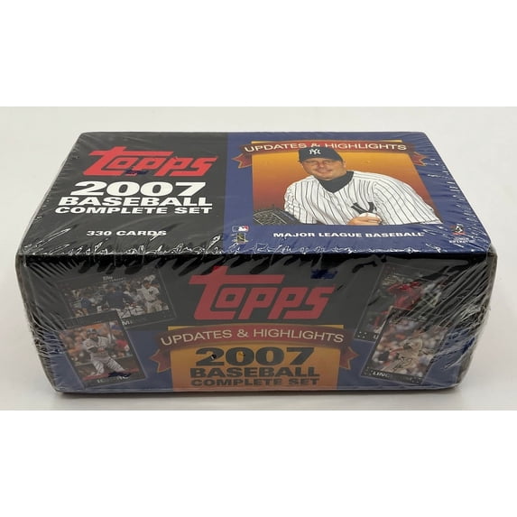 2007 Topps Updates and Highlights Baseball Complete Set