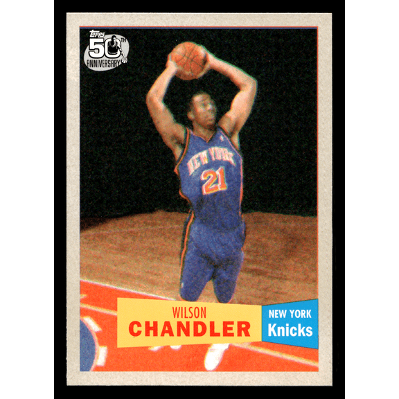 2007 Topps Wilson Chandler #133 Rookie Trading Card NBA Basketball New York Knicks