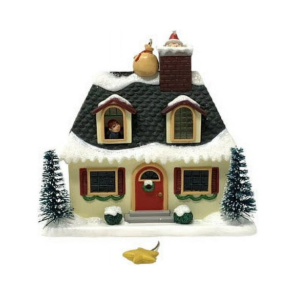 2007 Up on the Housetop (Light Music and Pull-String Motion) Hallmark Keepsake Christmas Tree Ornament - QXG7227