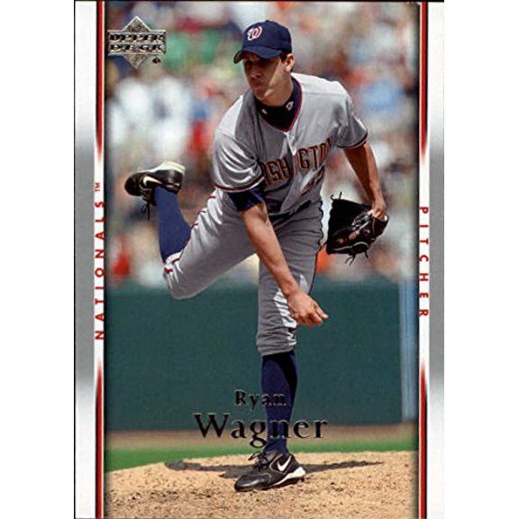 2007 Upper Deck #1013 Ryan Wagner MLB Baseball Trading Card
