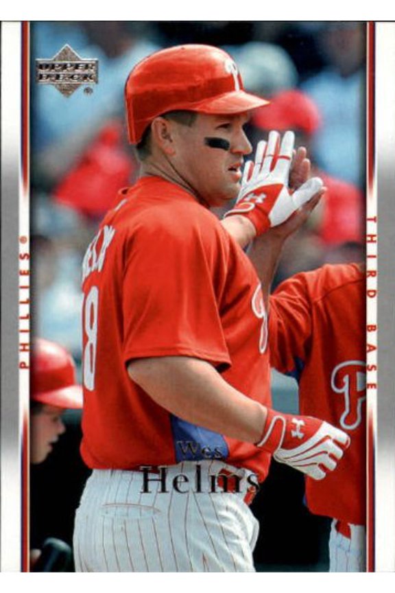2007 Upper Deck #874 Wes Helms MLB Baseball Trading Card
