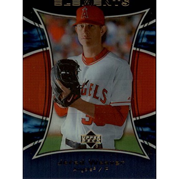 2007 Upper Deck Elements #105 Jered Weaver MLB Baseball Trading Card
